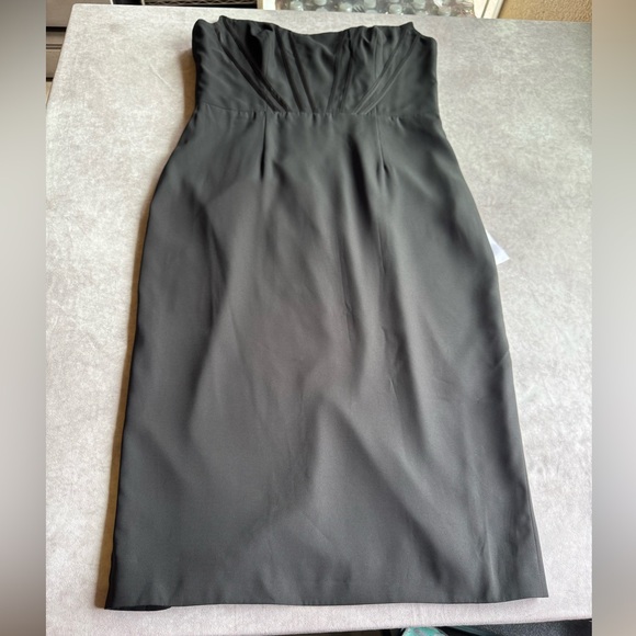Dress the Population Black Strapless Dress - Picture 1 of 11